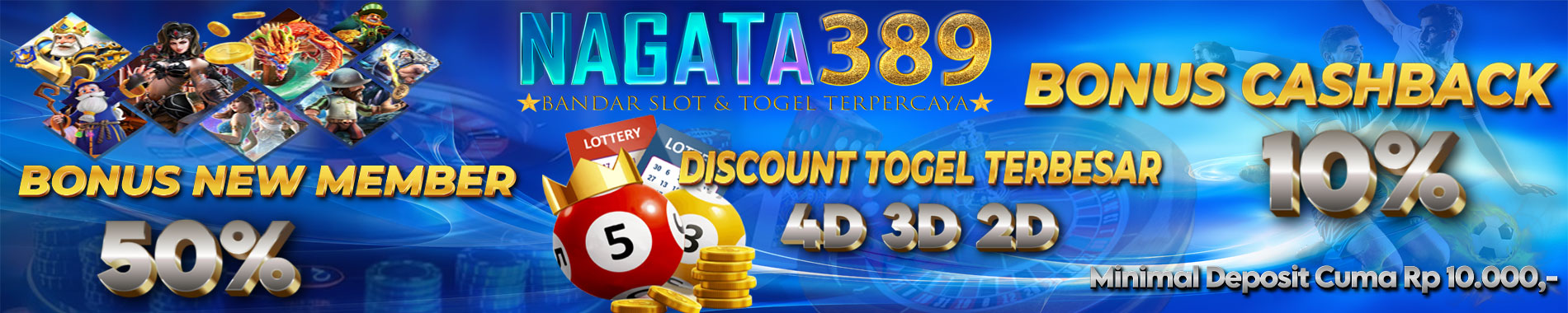 bonus new member 50% nagata389